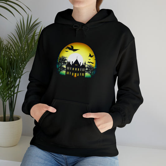 Spooky Haunted House Hoodie