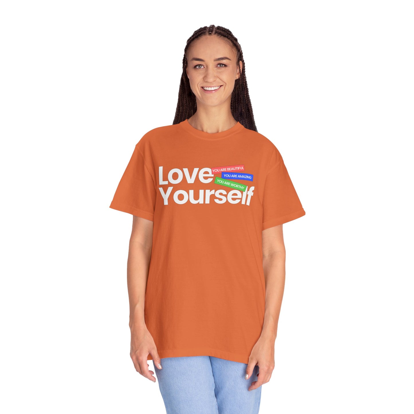 Love Yourself Unisex Garment-Dyed T-shirt