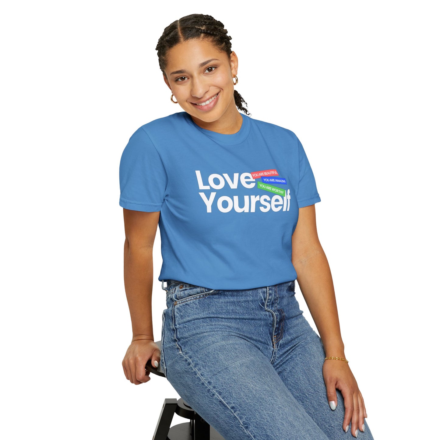 Love Yourself Unisex Garment-Dyed T-shirt