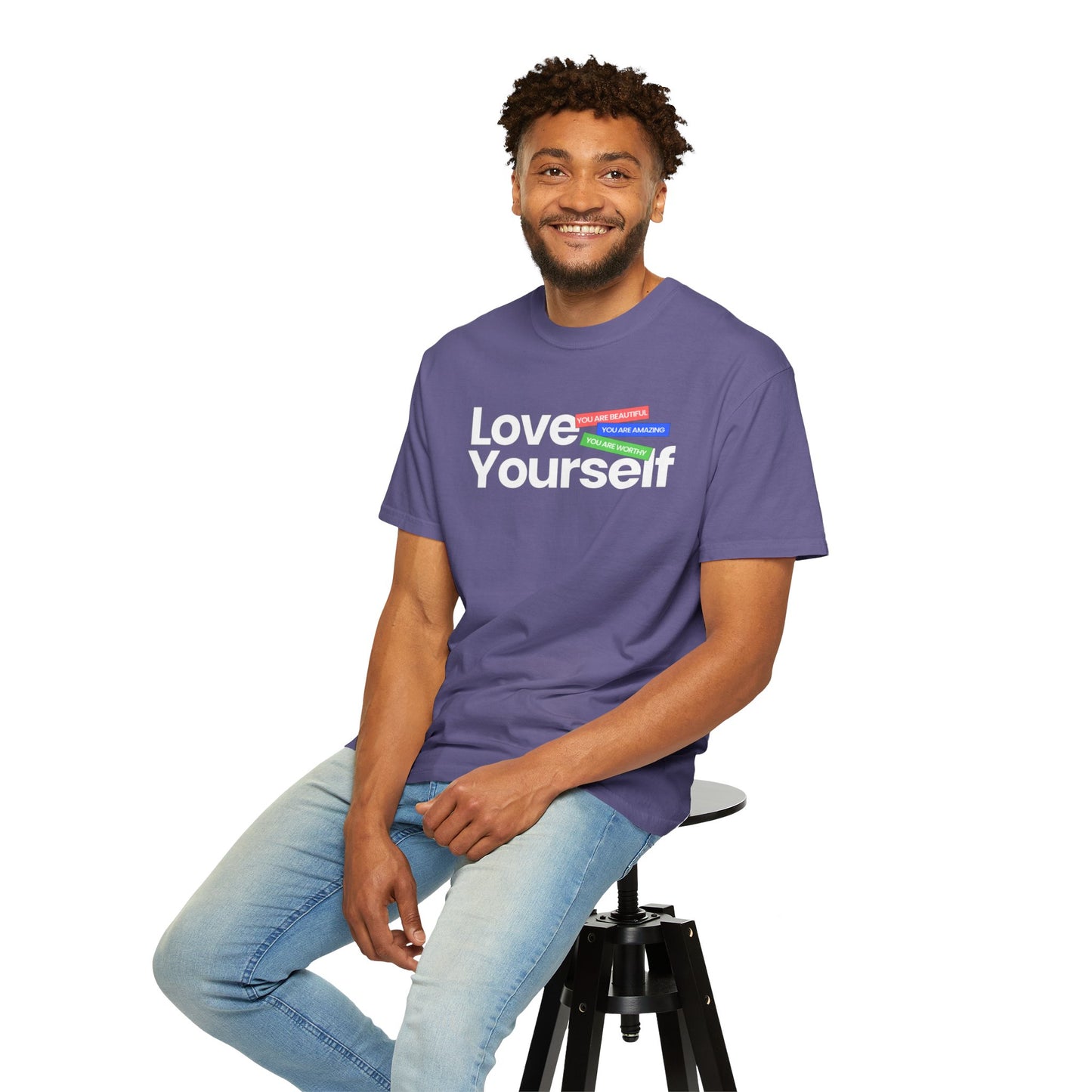 Love Yourself Unisex Garment-Dyed T-shirt