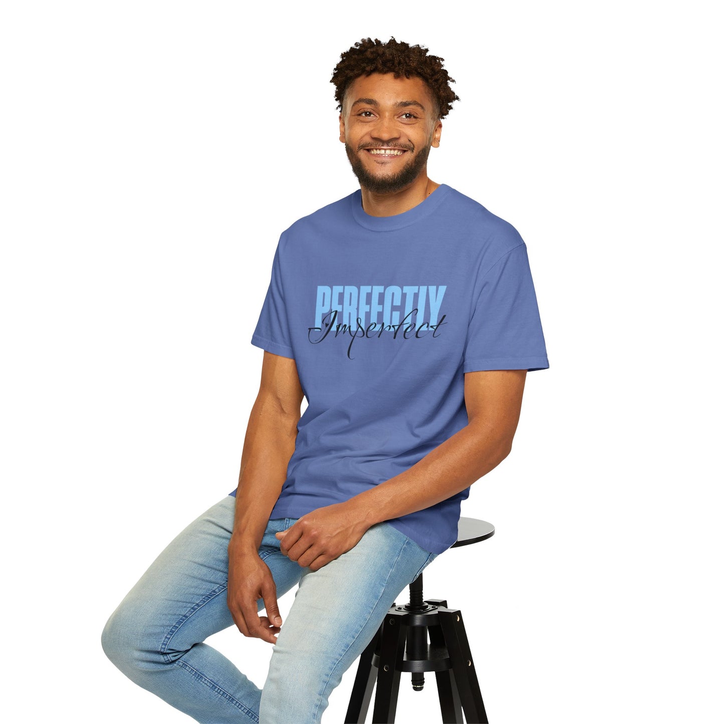 Garment-Dyed T-shirt -  Perfectly Imperfect Blue