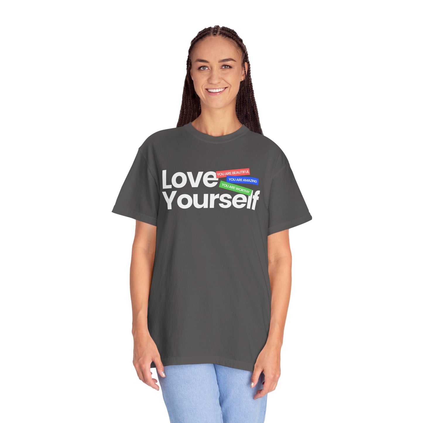 Love Yourself Unisex Garment-Dyed T-shirt