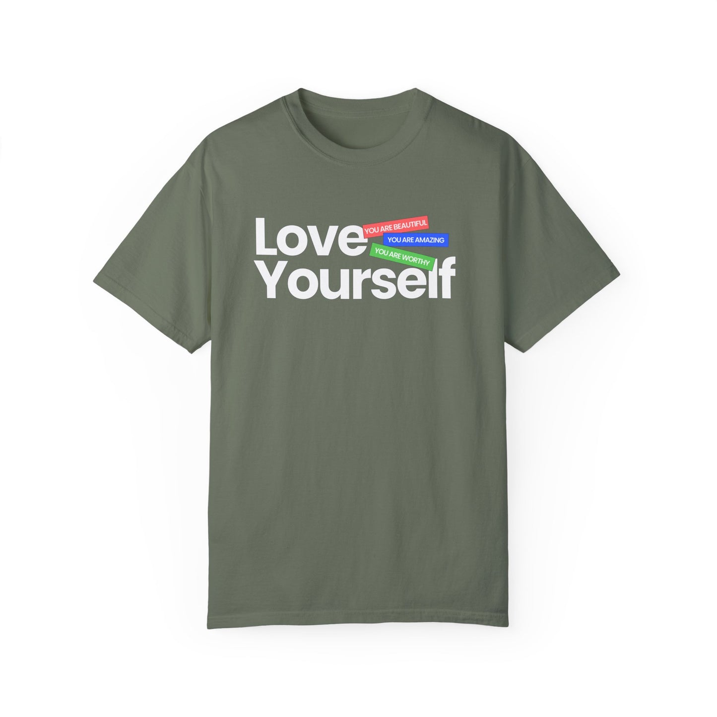 Love Yourself Unisex Garment-Dyed T-shirt