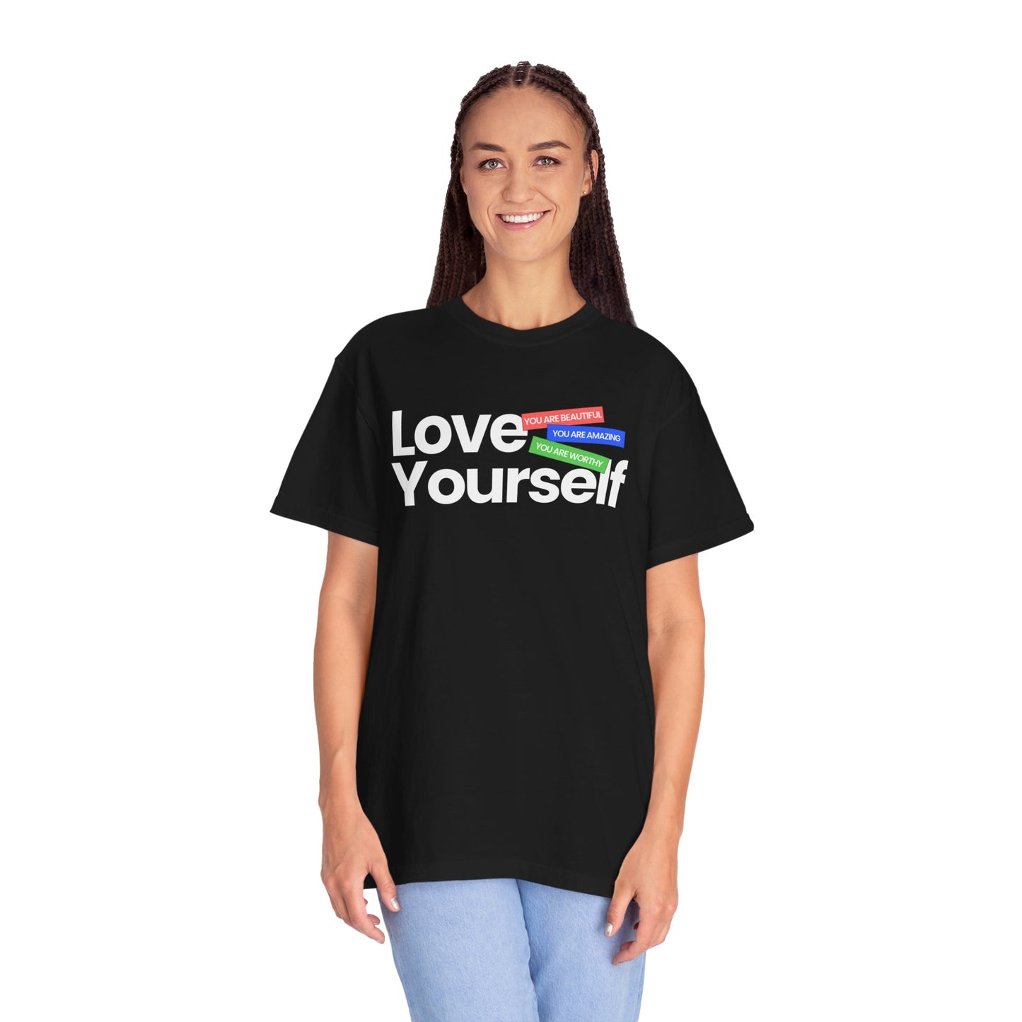 Love Yourself Unisex Garment-Dyed T-shirt