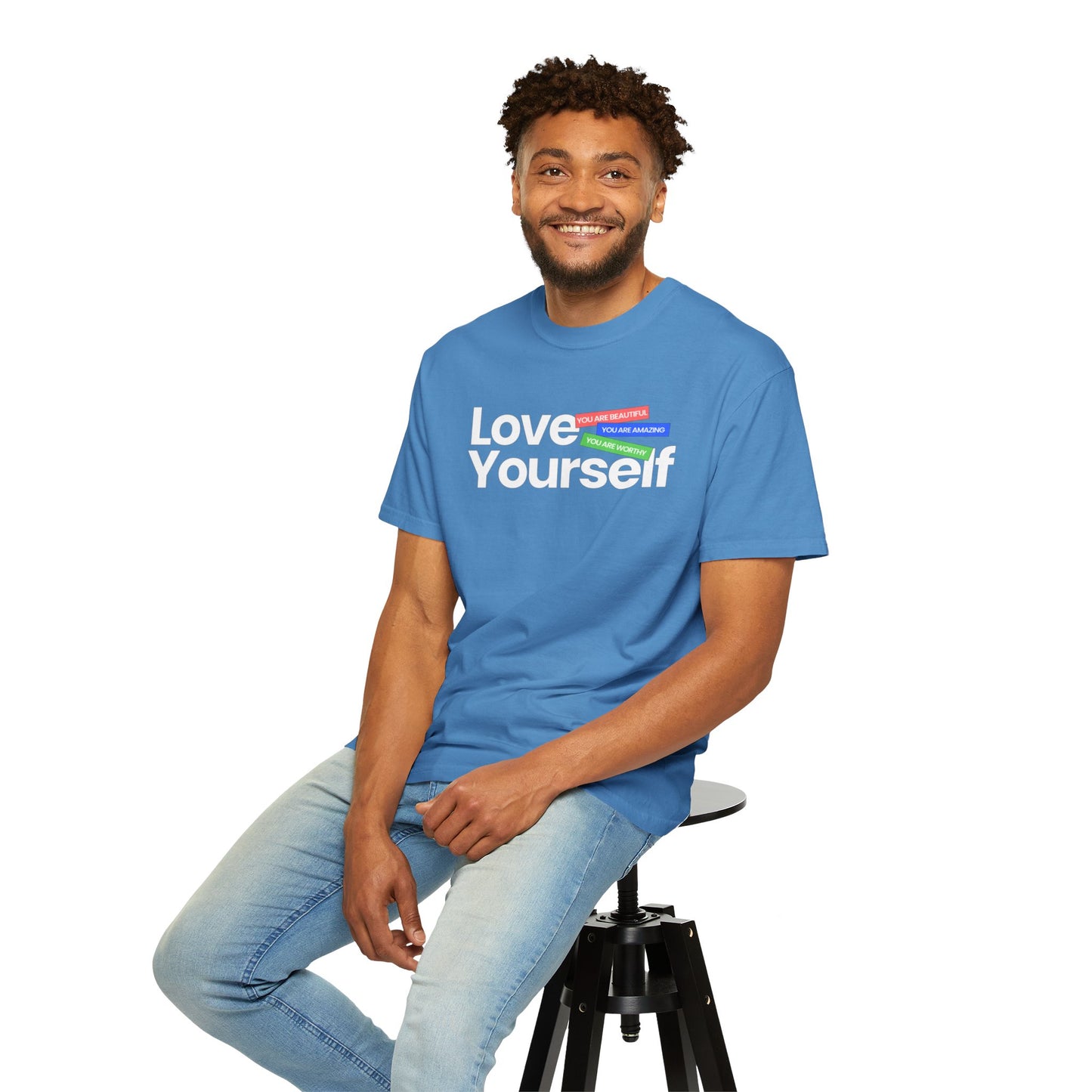 Love Yourself Unisex Garment-Dyed T-shirt